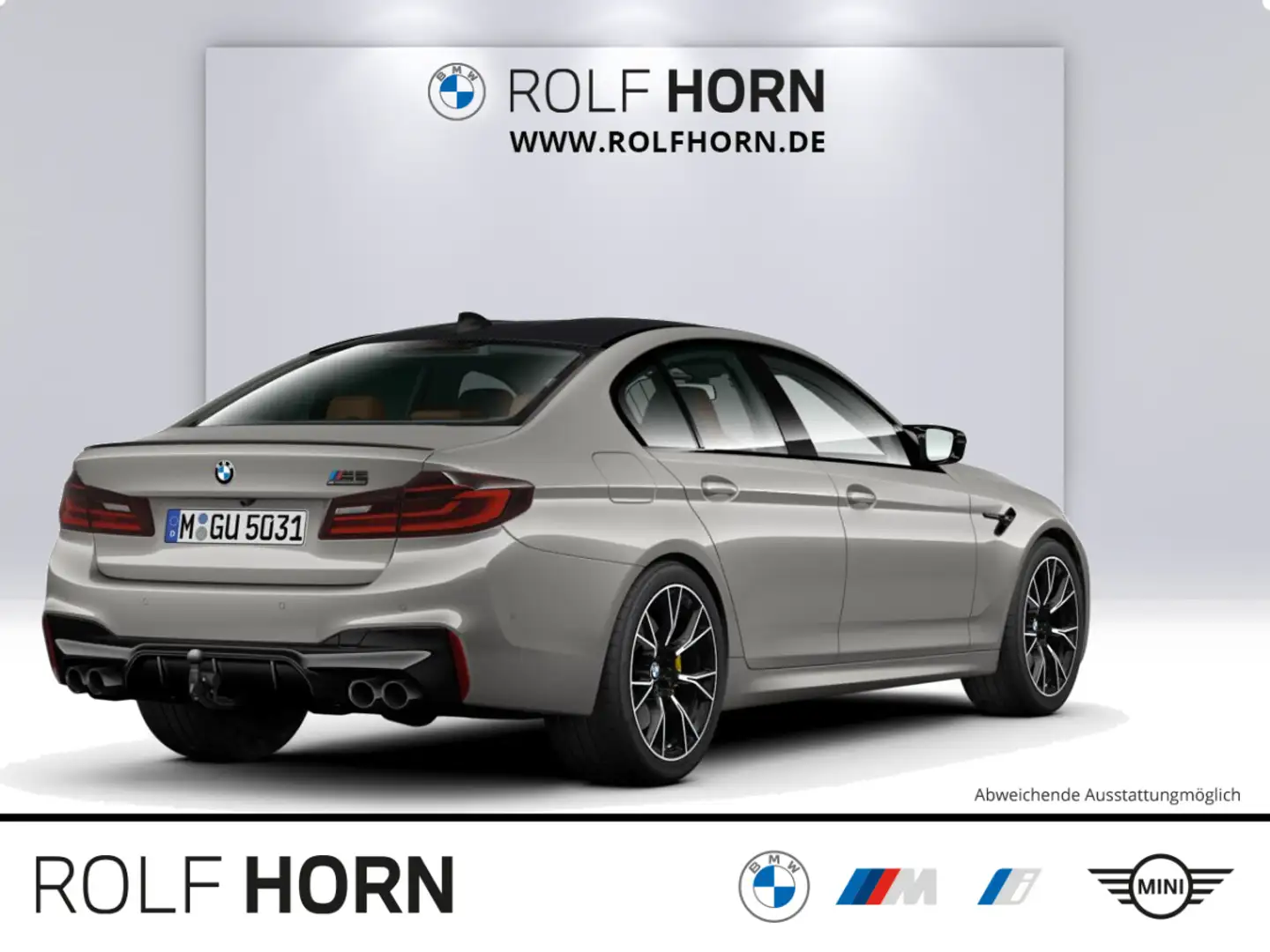 BMW M5 Competition xDrive AHK B&W Laser Night Vision Gris - 2