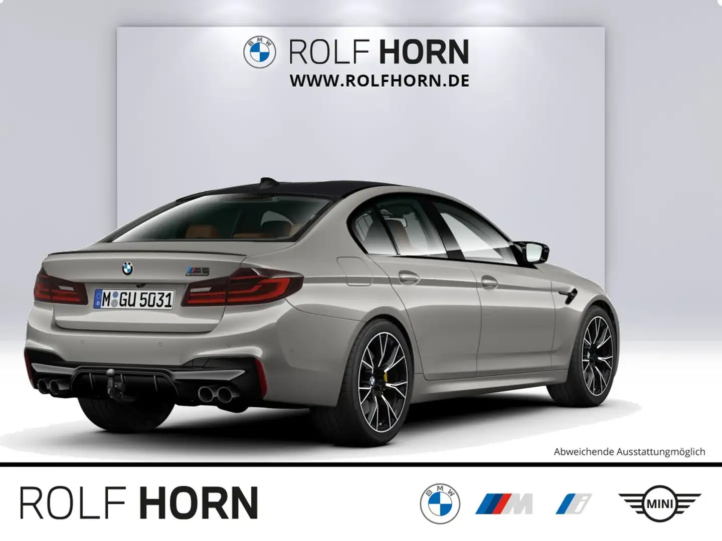 BMW M5 Competition xDrive AHK B&W Laser Night Vision Grau - 2