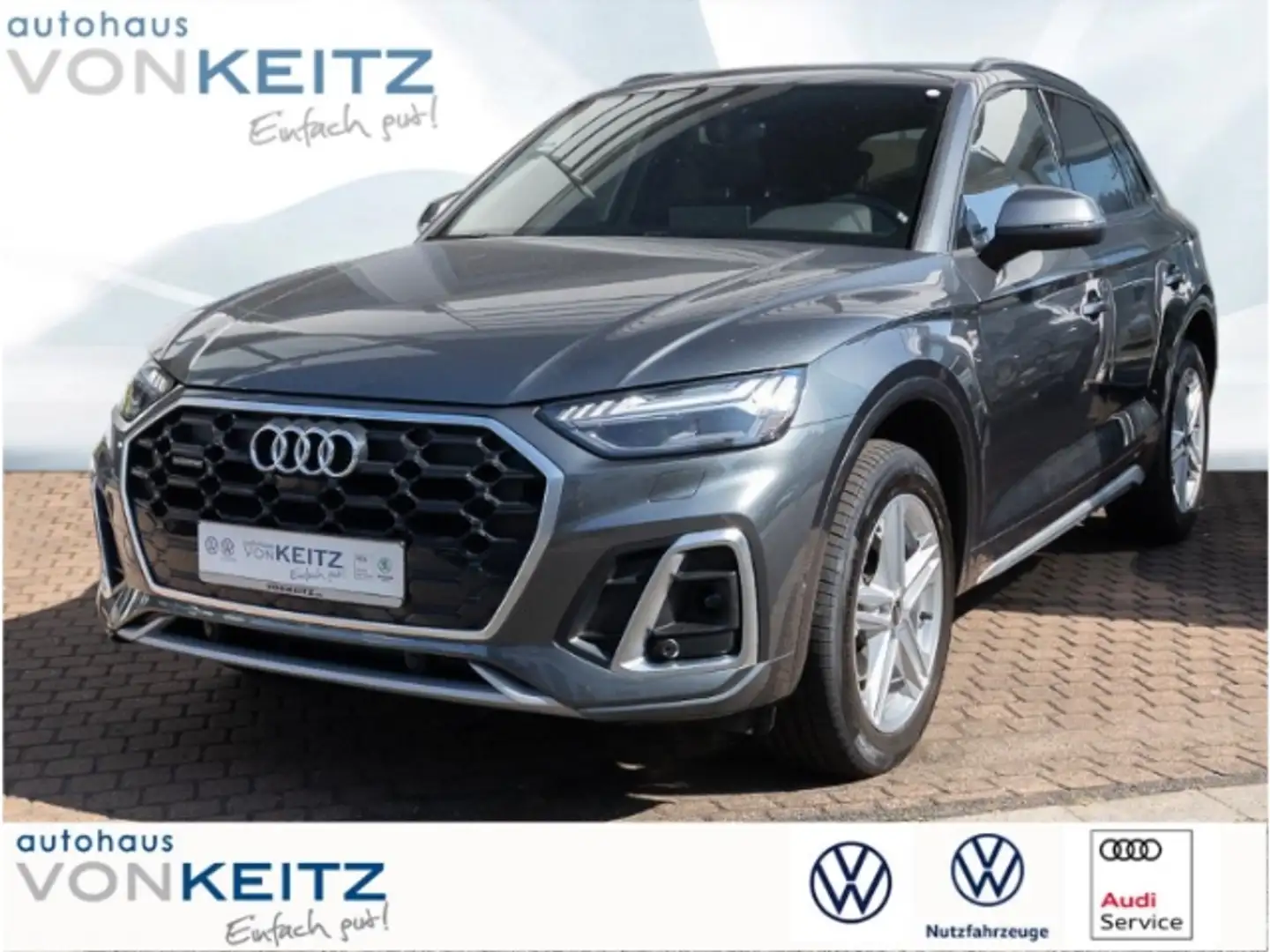Audi Q5 40 TFSI quattro S line 2.0 EU6e Gris - 1