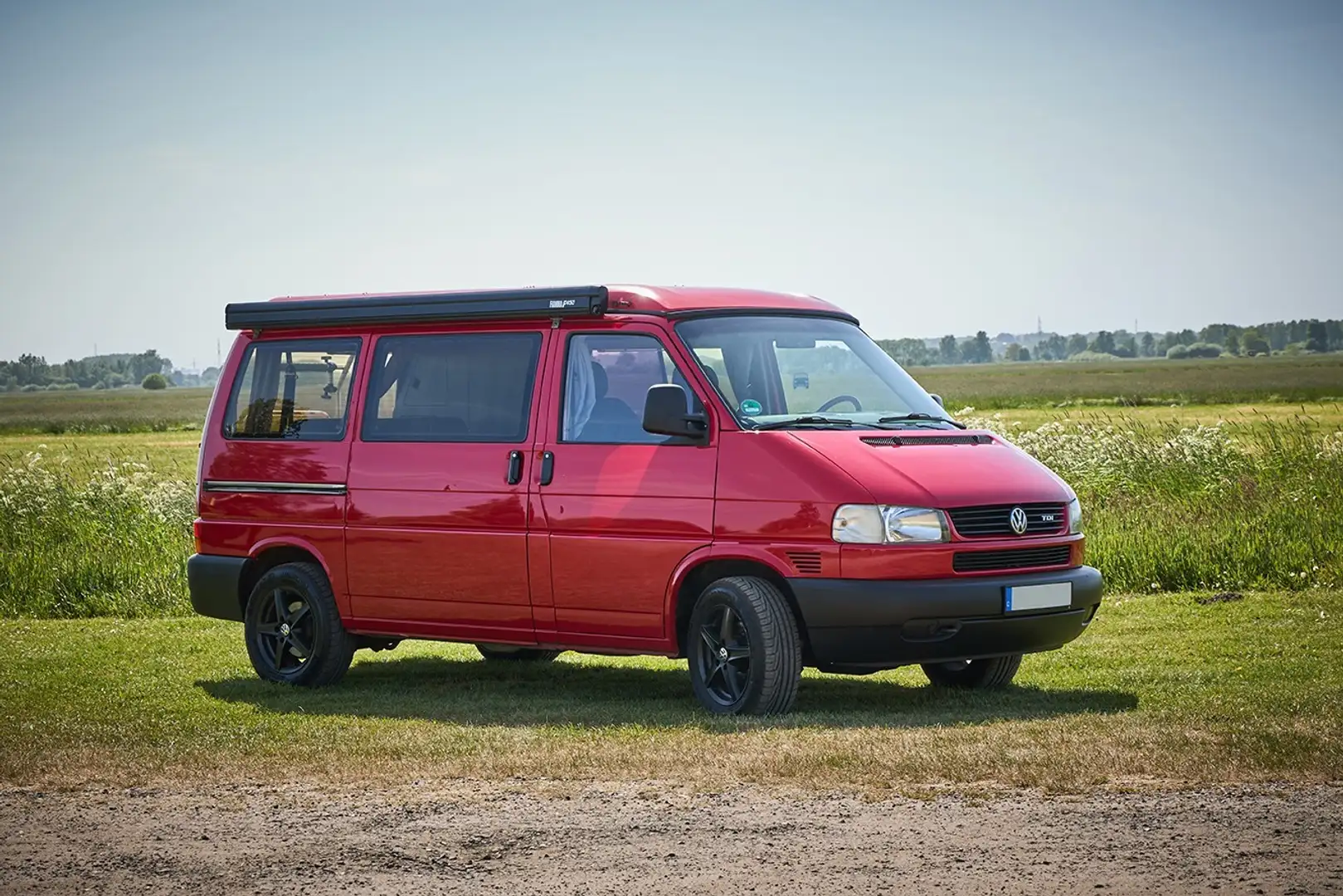 Volkswagen T4 California Reimo 'Touch' 2.5 TDI Aufstelldach Küche Красный - 1