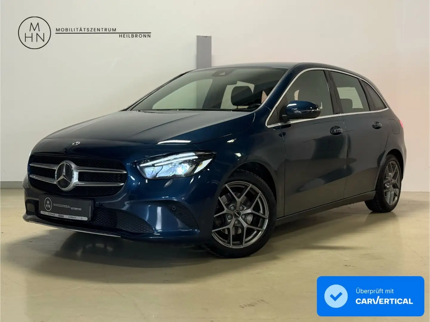 Mercedes-Benz B 200 Edition 19 1.HAND*WIDE*AHK*KAM*MBUX*SPUR Bleu - 1