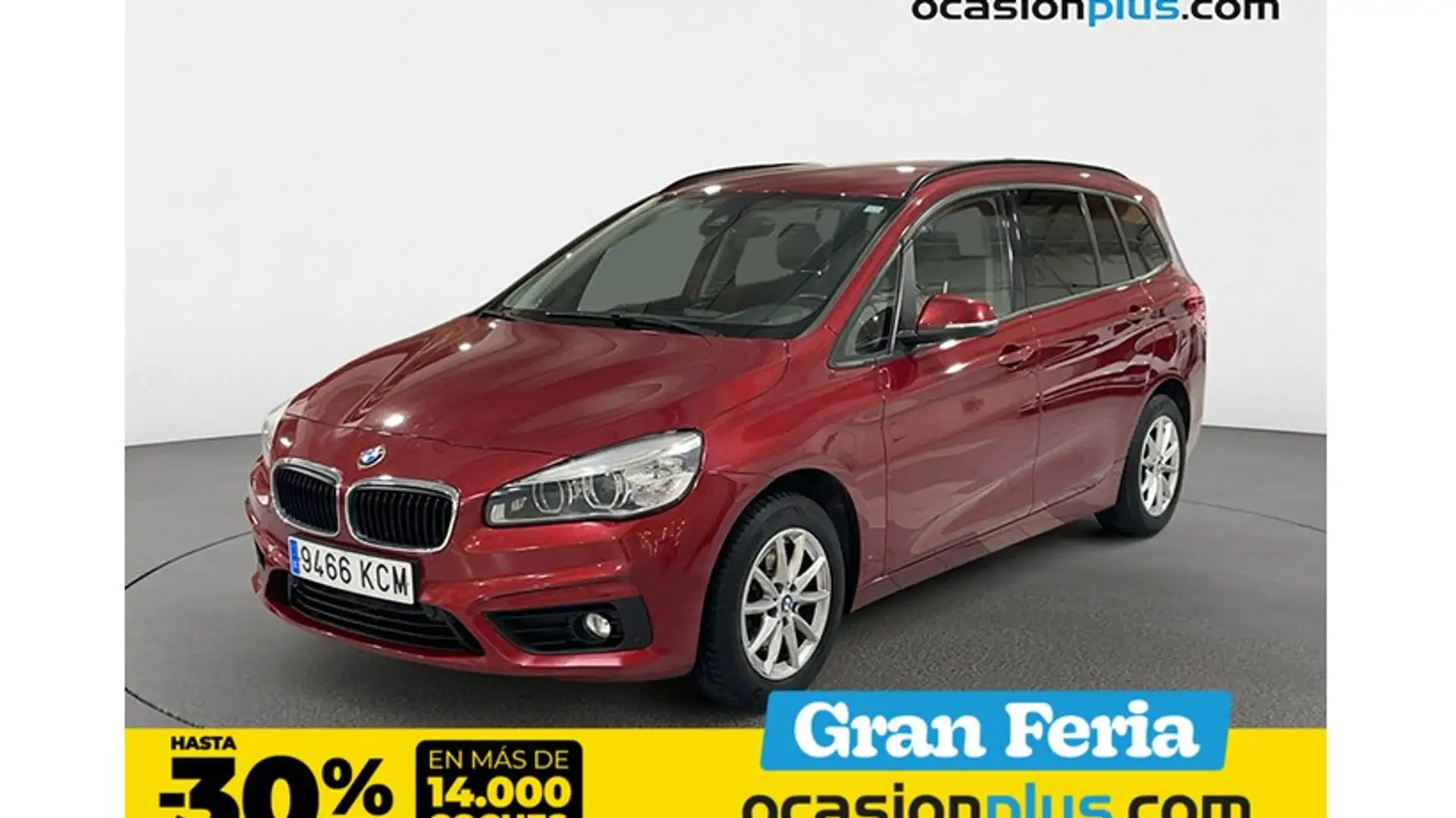 BMW 216 216d Gran Tourer Rouge - 1