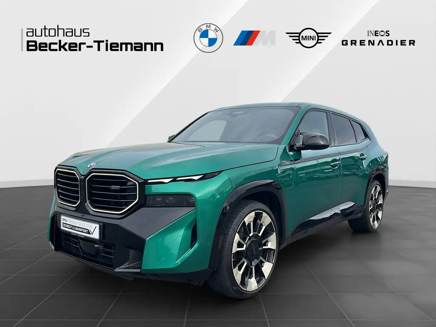 BMW XM 50e Iconic Glow/M Sportbremse/23Zoll/AHK/DrivingPr Grün - 1