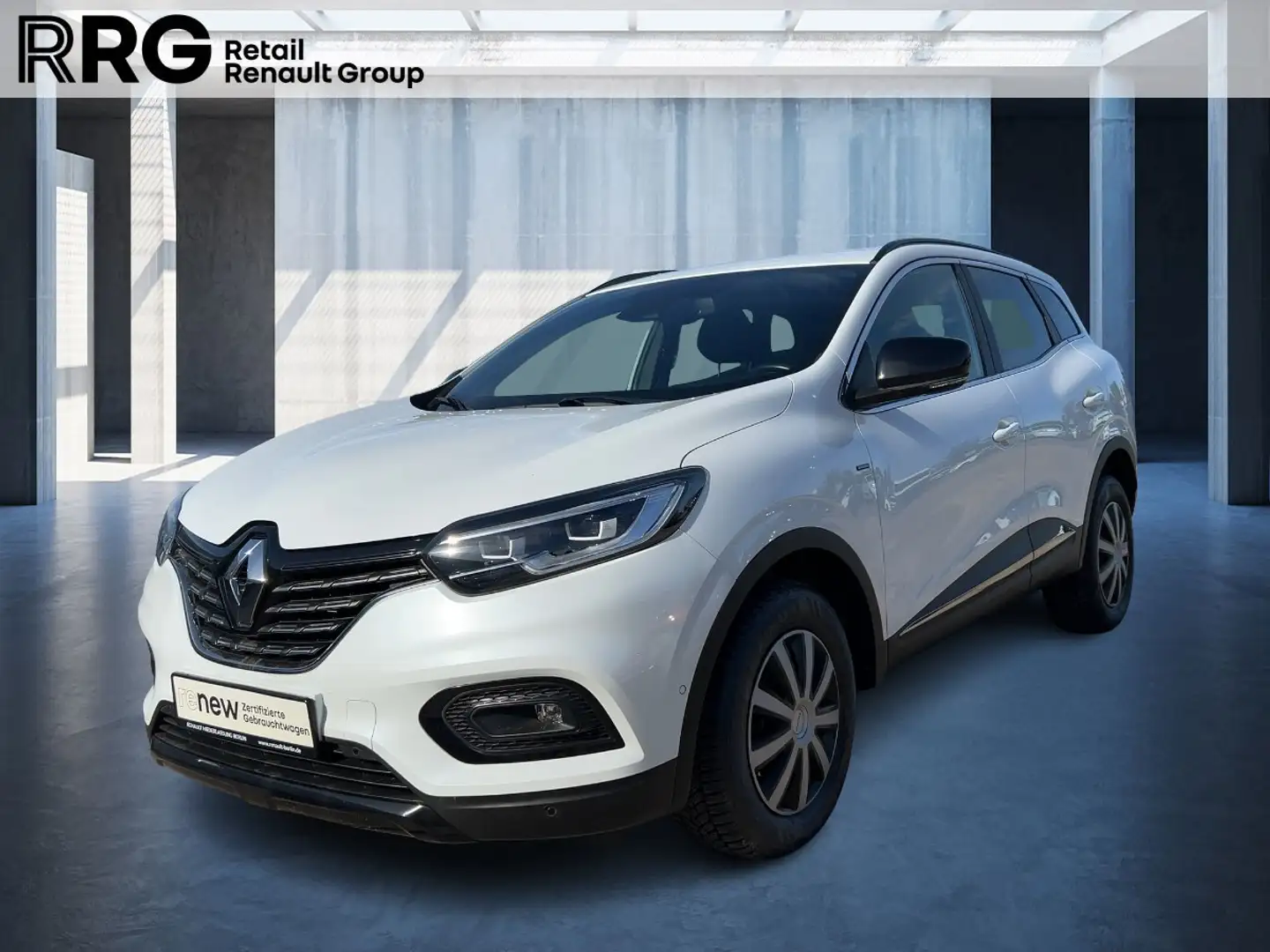 Renault Kadjar 1.3 TCe 160 Black Edition GPF Weiß - 2