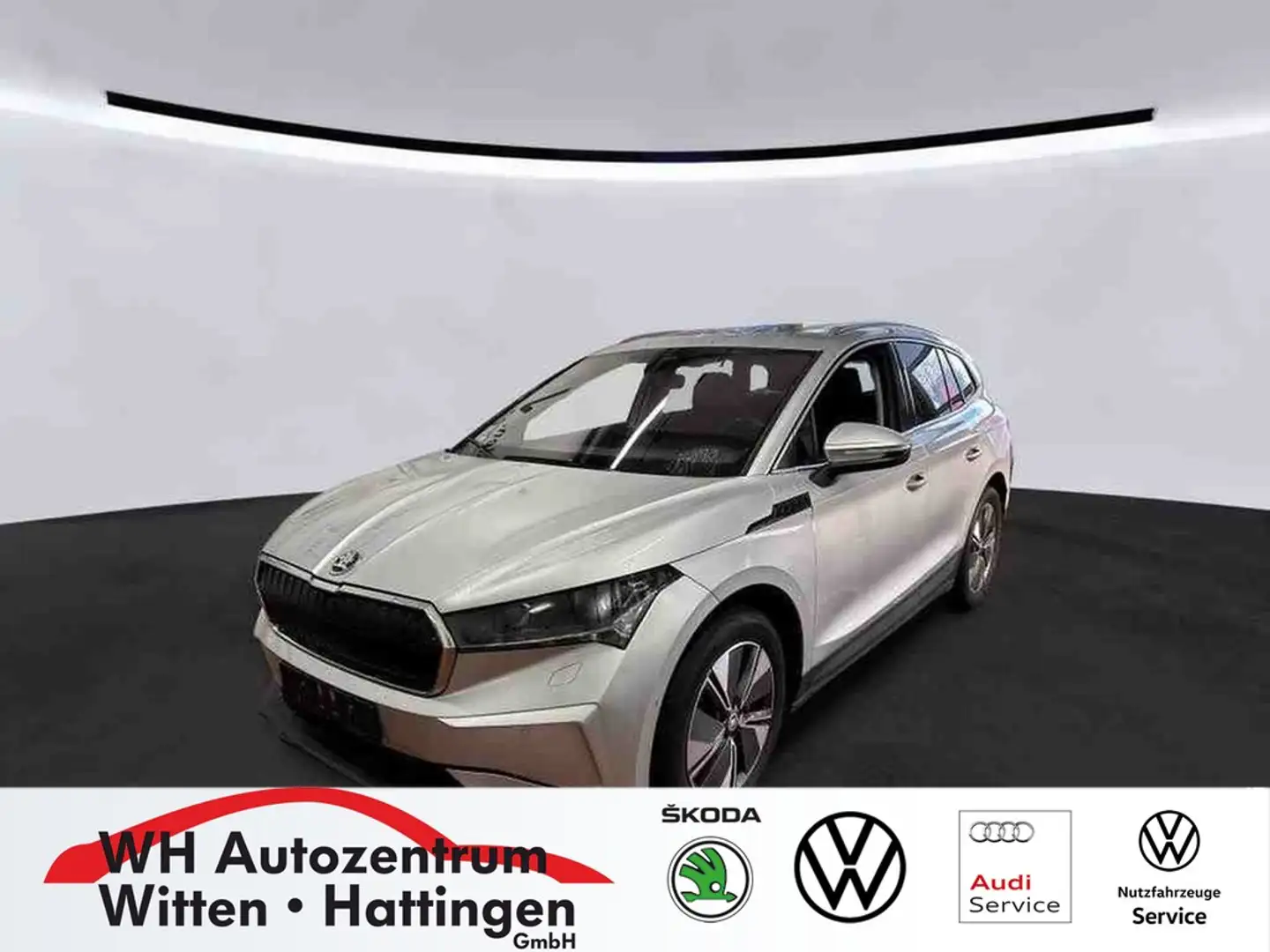 Skoda Enyaq iV 80 PANORAMA NAVI MATRIX-LED REARVIEW KEYLESS... Silber - 1