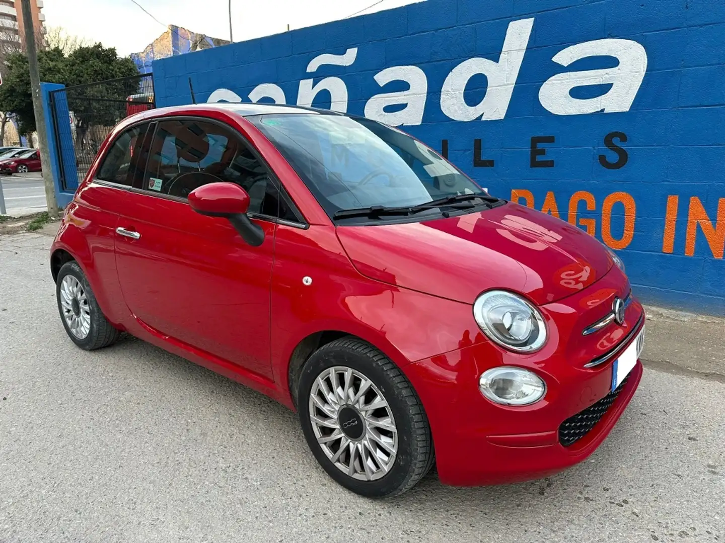 Fiat 500 1.2 Lounge Rojo - 1