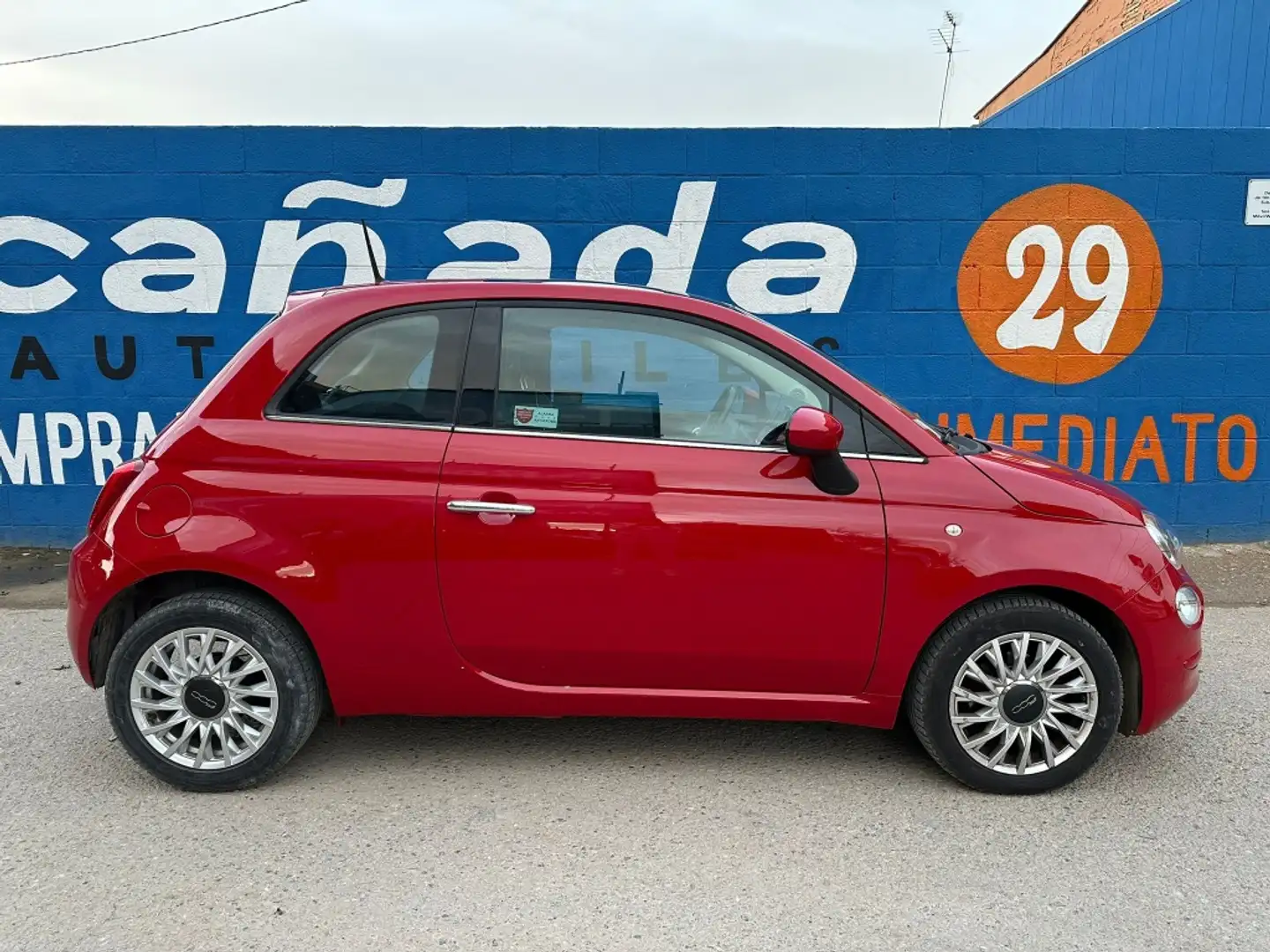 Fiat 500 1.2 Lounge Rojo - 2