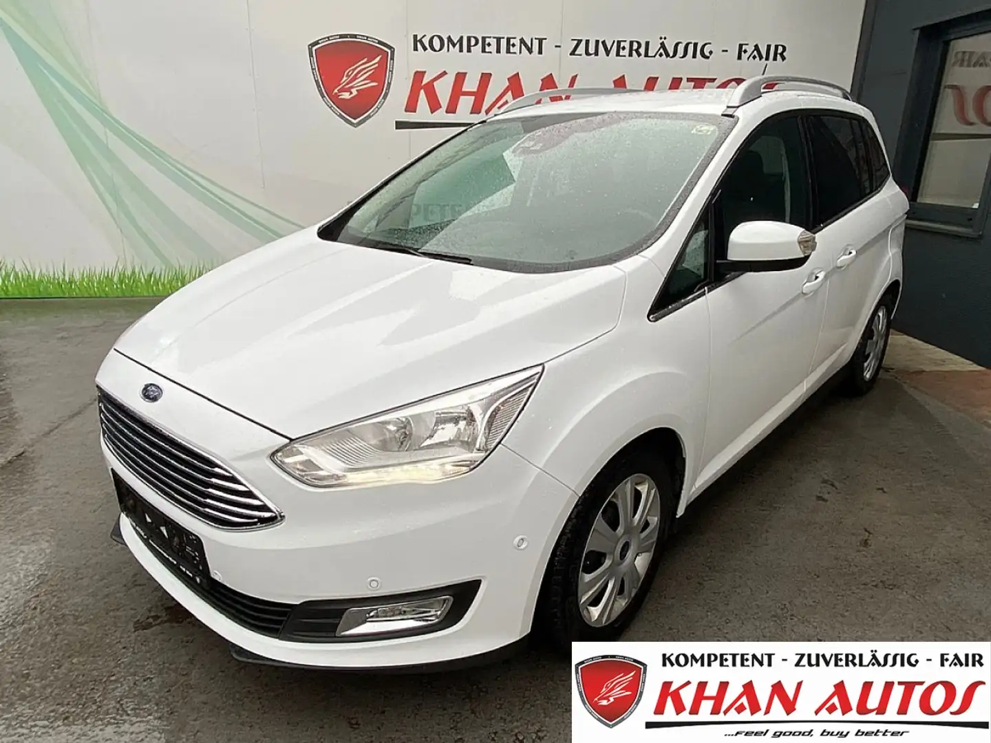 Ford Grand C-Max Grand C-MAX Titanium 1,5 TDCi *Tempomat*Bluetoo... Blanc - 1