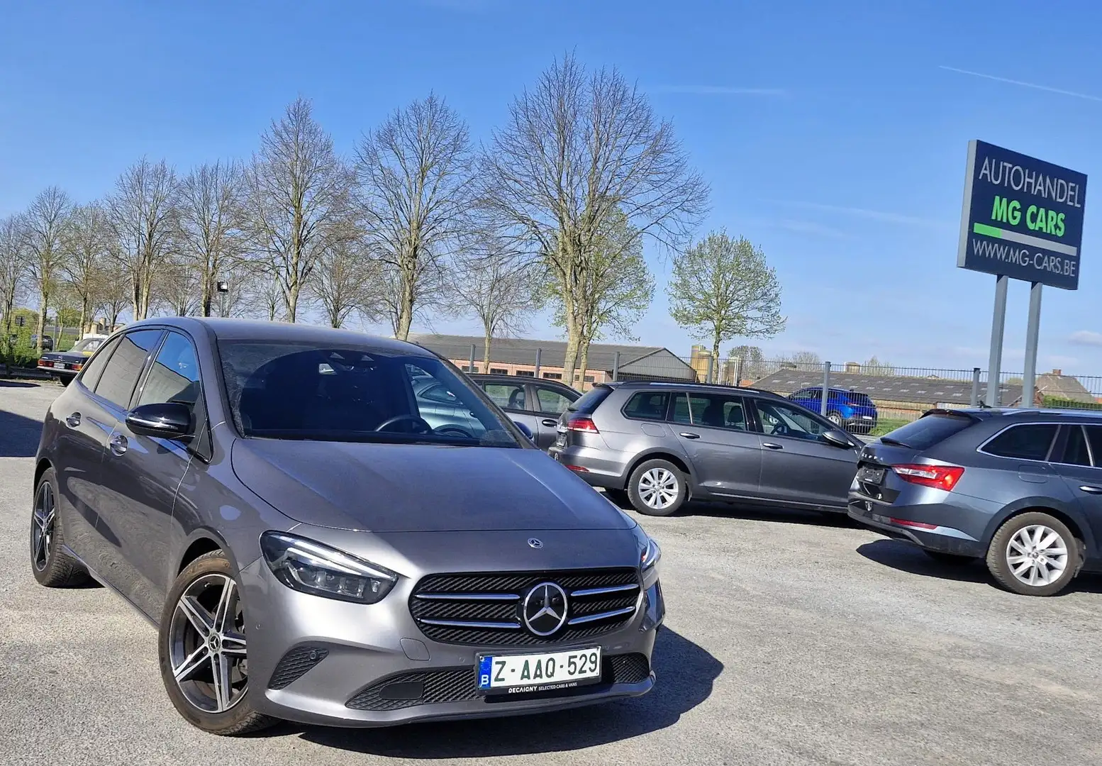 Mercedes-Benz B 200 FULL AMG PACK AUTOMAAT MULTI COLOUR LED * CAMERA* Серый - 2