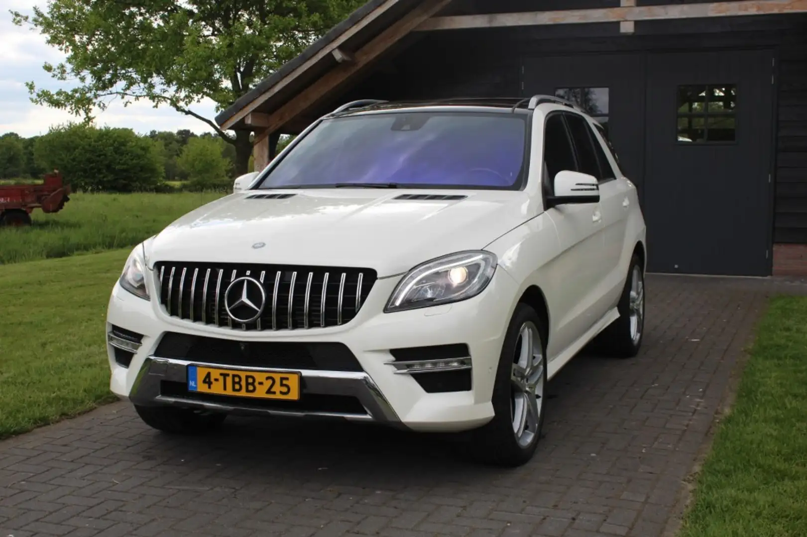 Mercedes-Benz ML 350 ML350 CDI AMG 2e eig. Topstaat Wit - 1