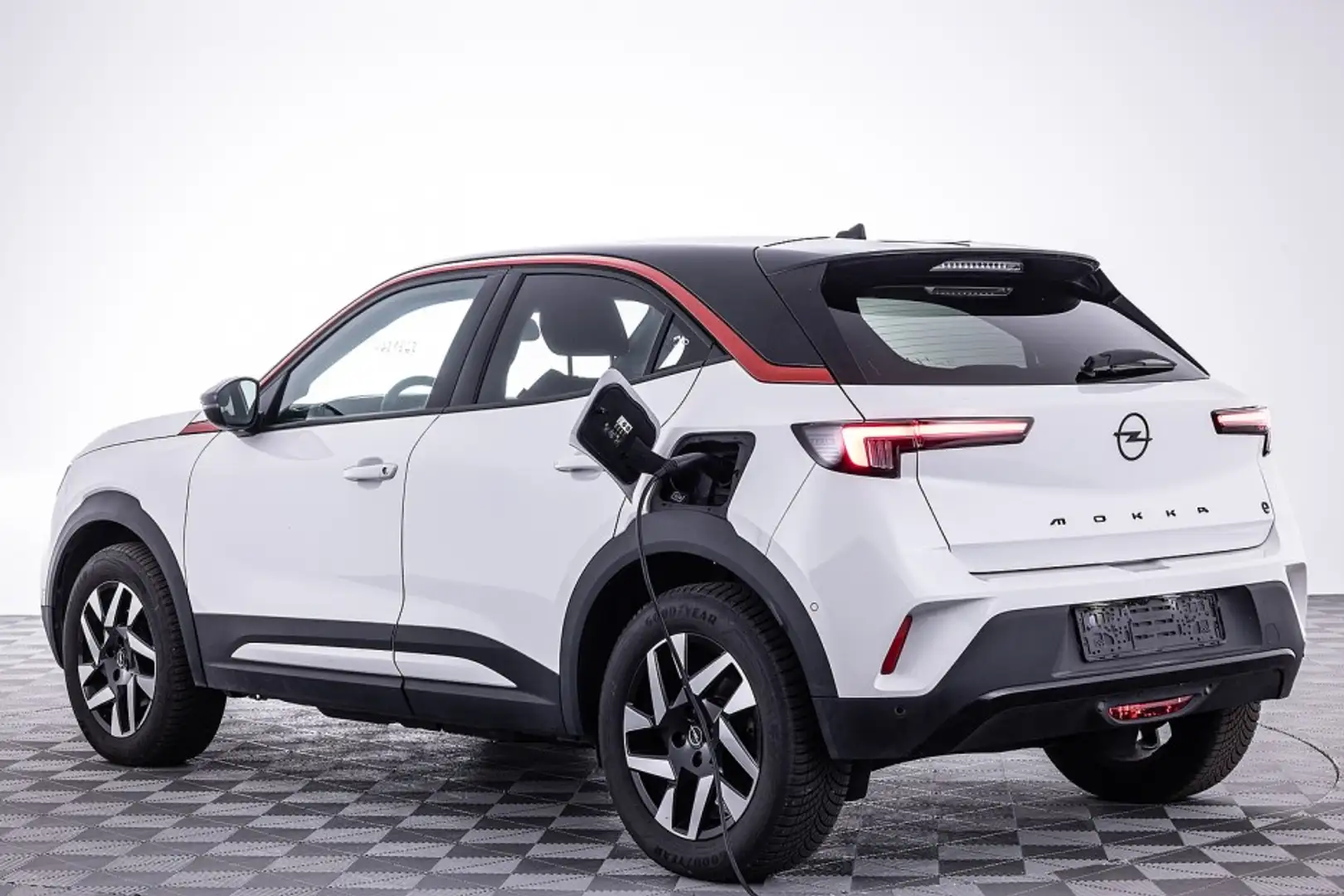 Opel Mokka-E GS Line 50-kWh | SOH 100% | Half LEDER | ECC | Ful Weiß - 2