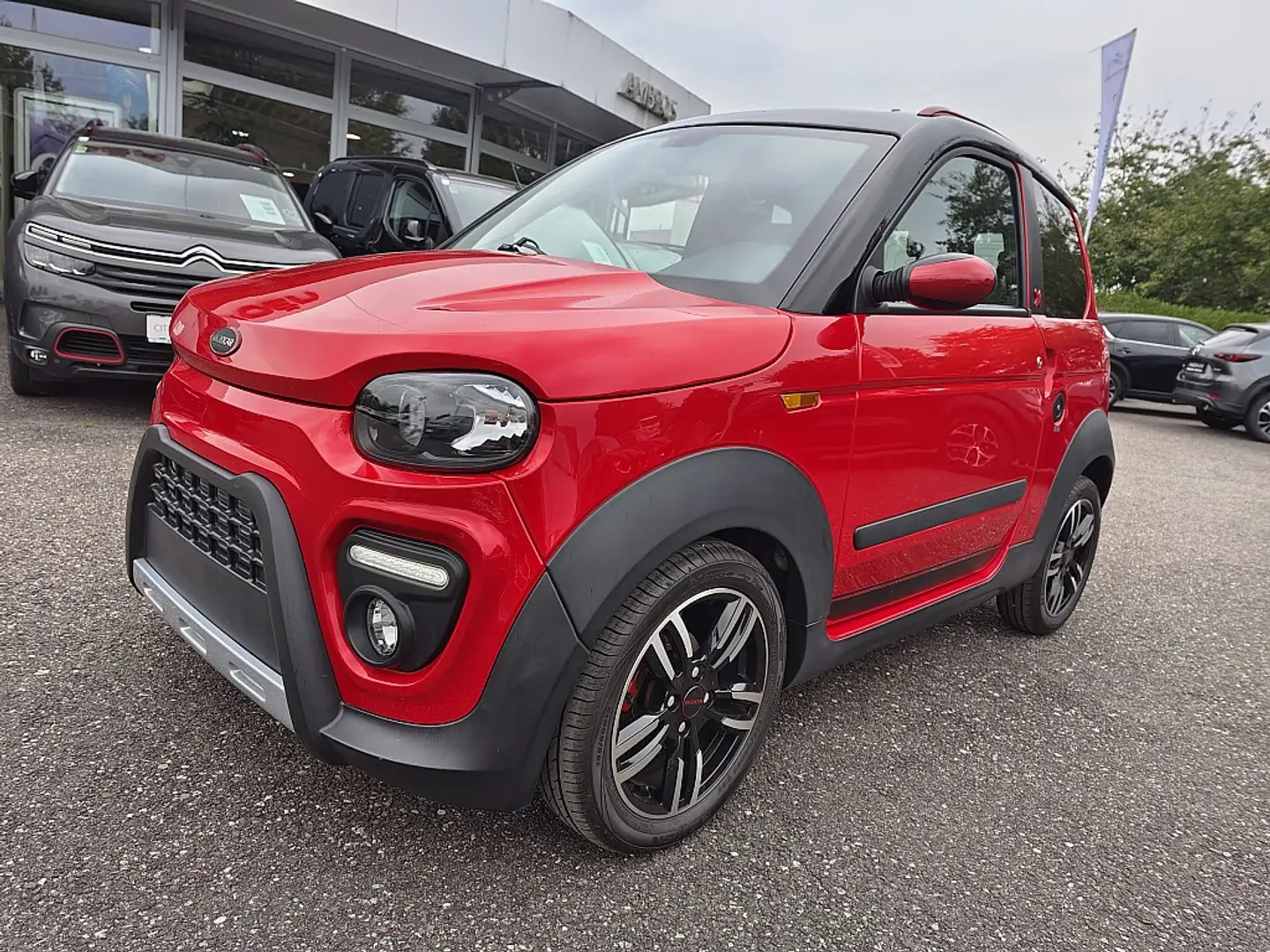 Microcar M.Go M.GO 6 X dCi +Klima/Servo **Autofahren ab 15 Ja... Rot - 1