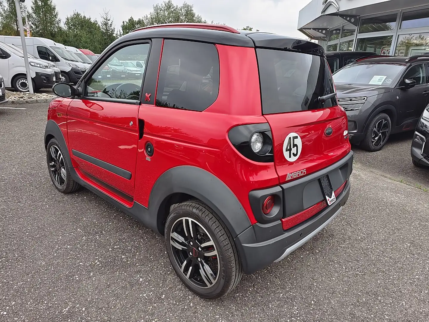Microcar M.Go M.GO 6 X dCi +Klima/Servo **Autofahren ab 15 Ja... Rot - 2