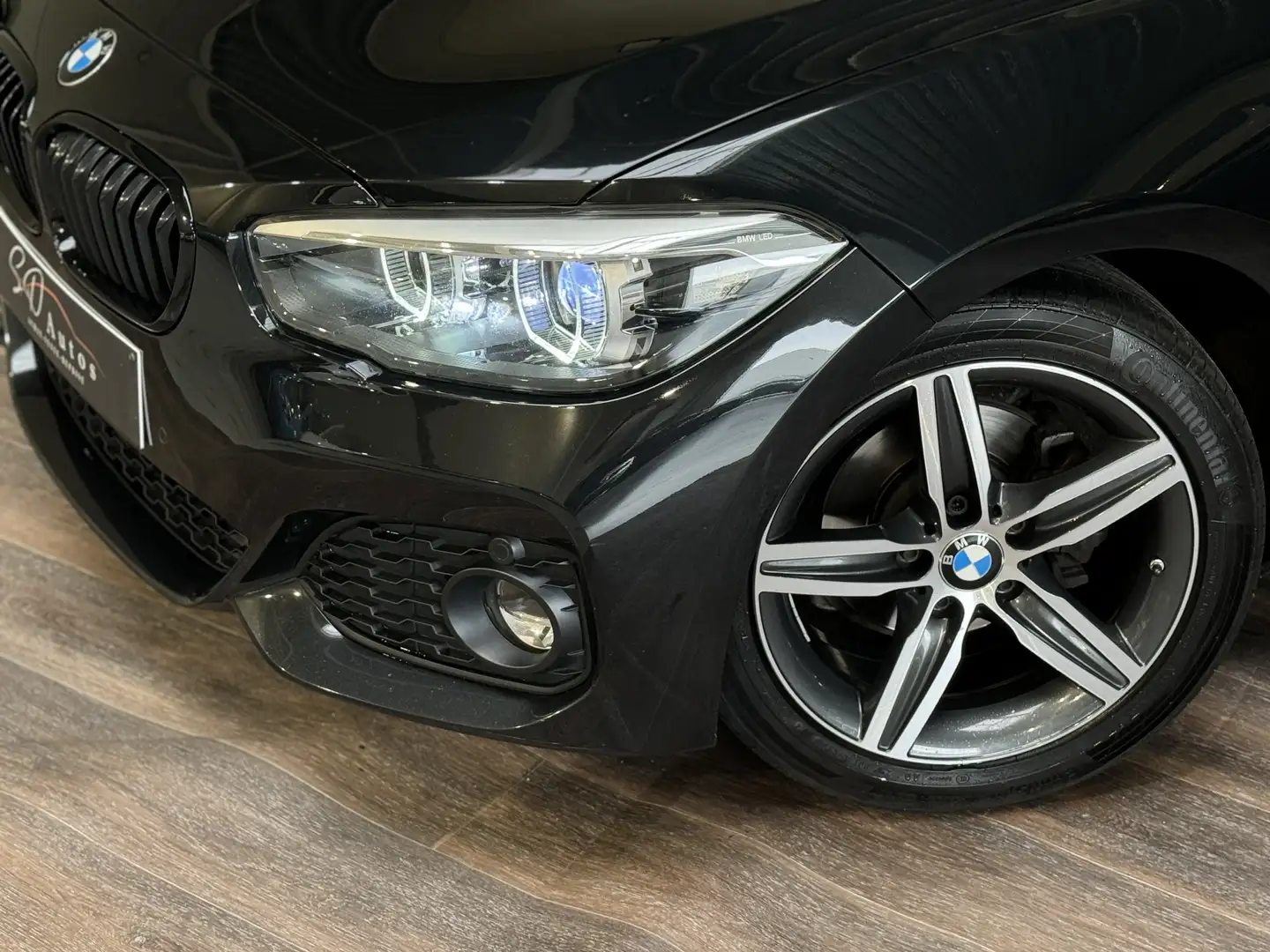 BMW 118 i** FULL PACK M ** 1ER PROPRIÉTAIRE *SHADOW LINE* Zwart - 2