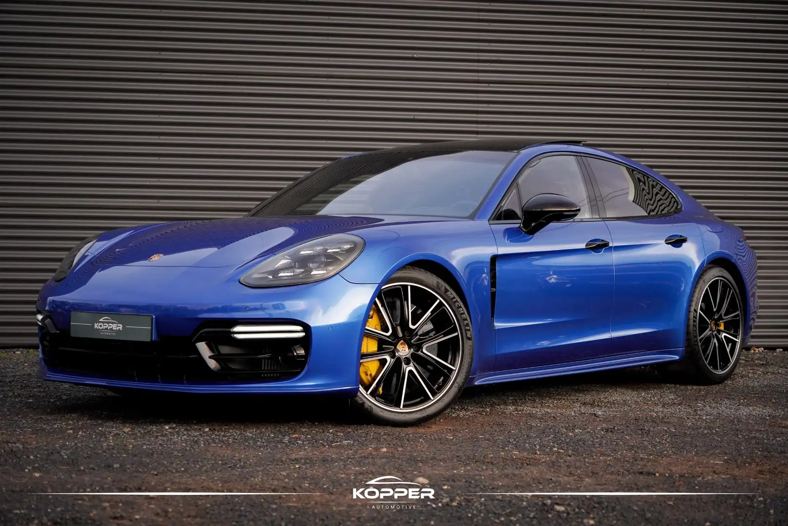 Porsche Panamera 4.0 Turbo S E-Hybrid / NL Auto / Burmester / Pano Blauw - 1