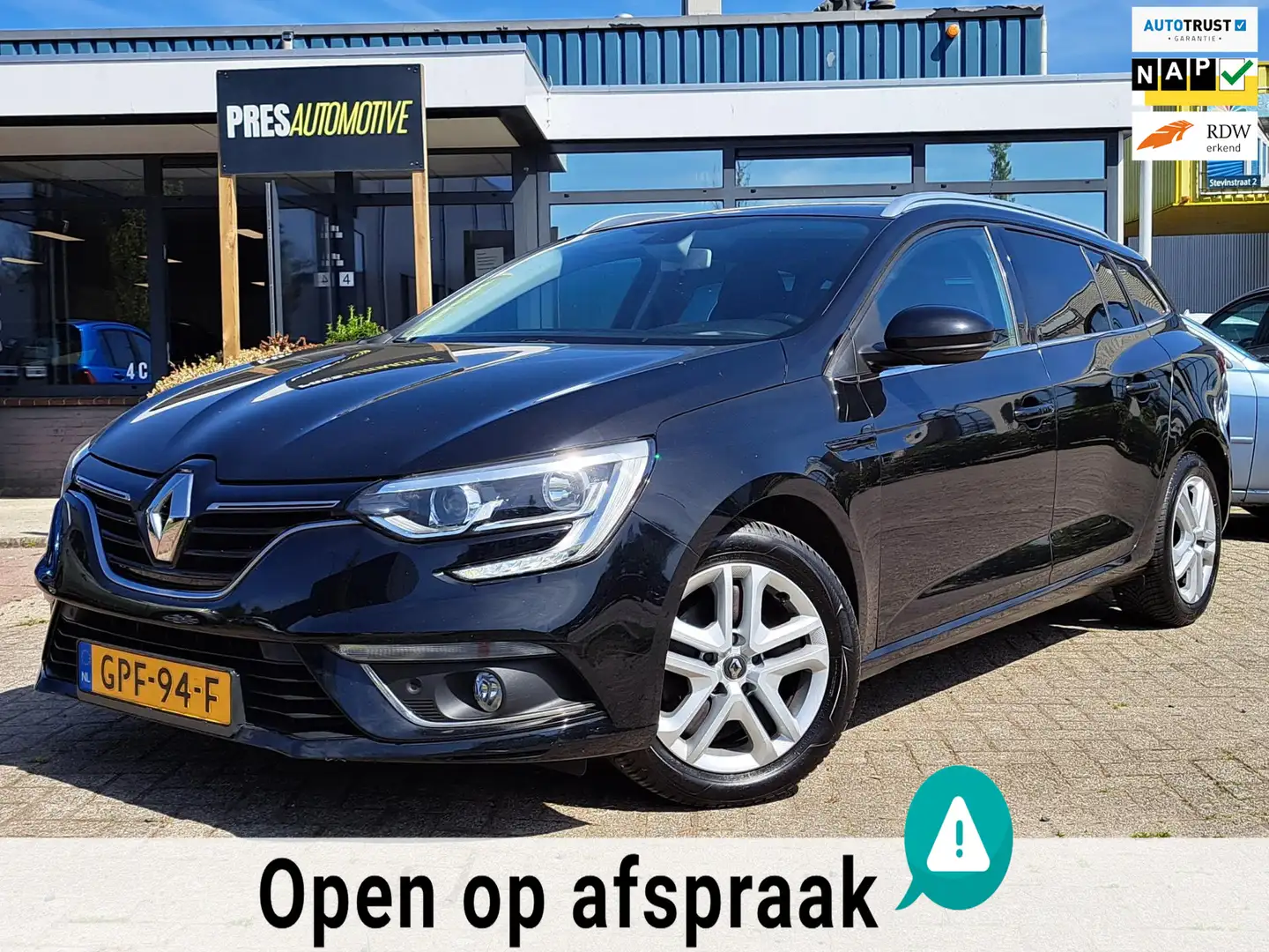 Renault Megane Estate 1.2 TCe Zen |CLIMA|CRUISE|NAVI|PDC Zwart - 1