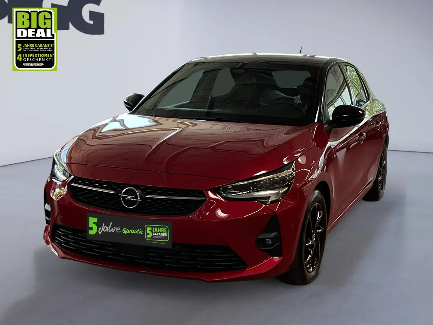 Opel Corsa F 1.2 Turbo Ultimate Navi Kamera Alcantara Rot - 2