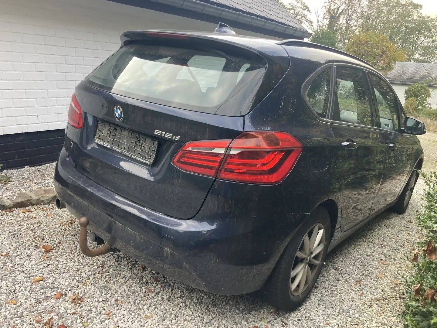 BMW 216 Active Tourer 216 d euro 6 B Bleu - 2
