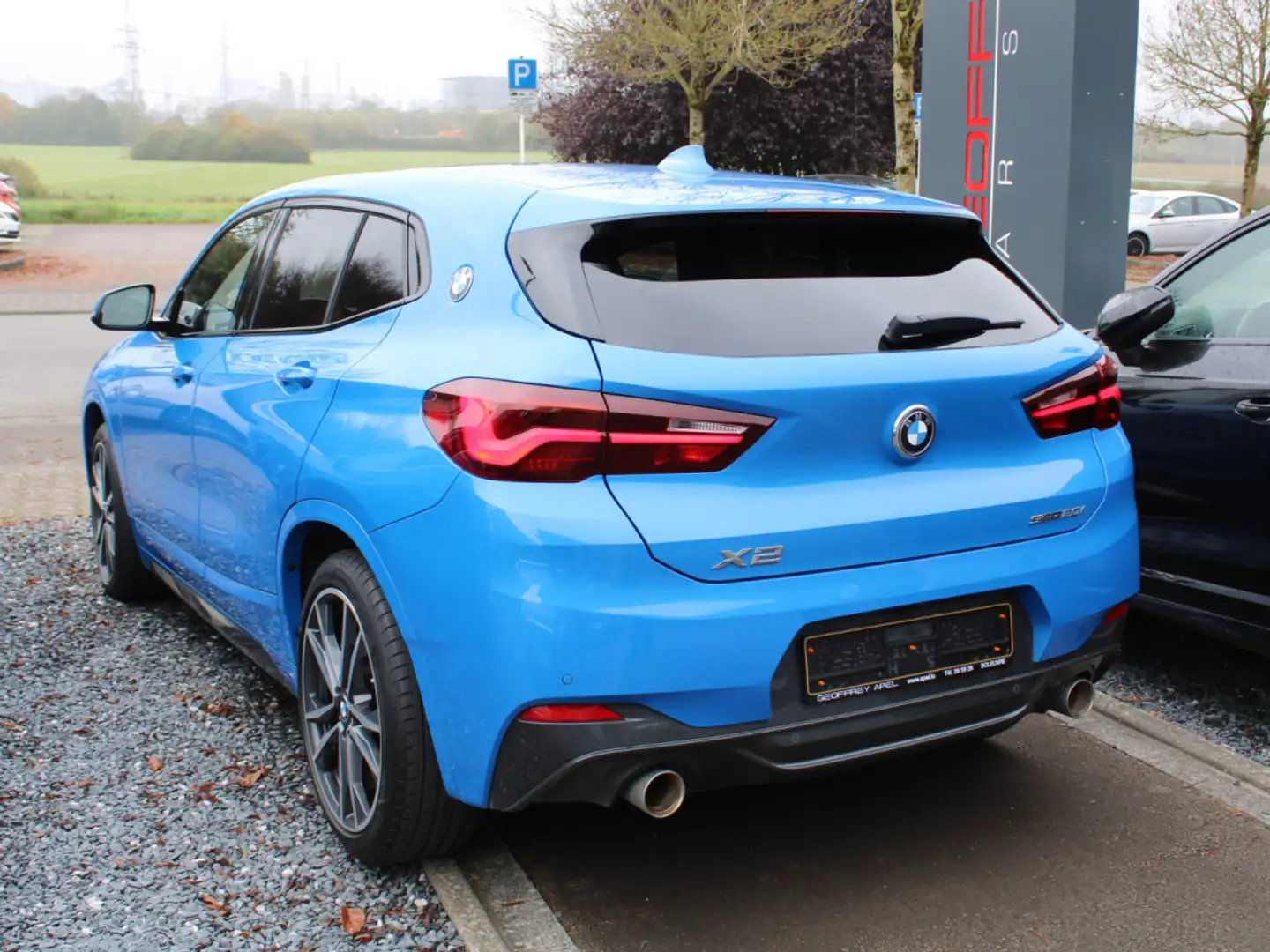 BMW X2 20i SDRIVE M SPORT PAKET HEAD-UP PANO CUIR NAVI 1 Bleu - 2