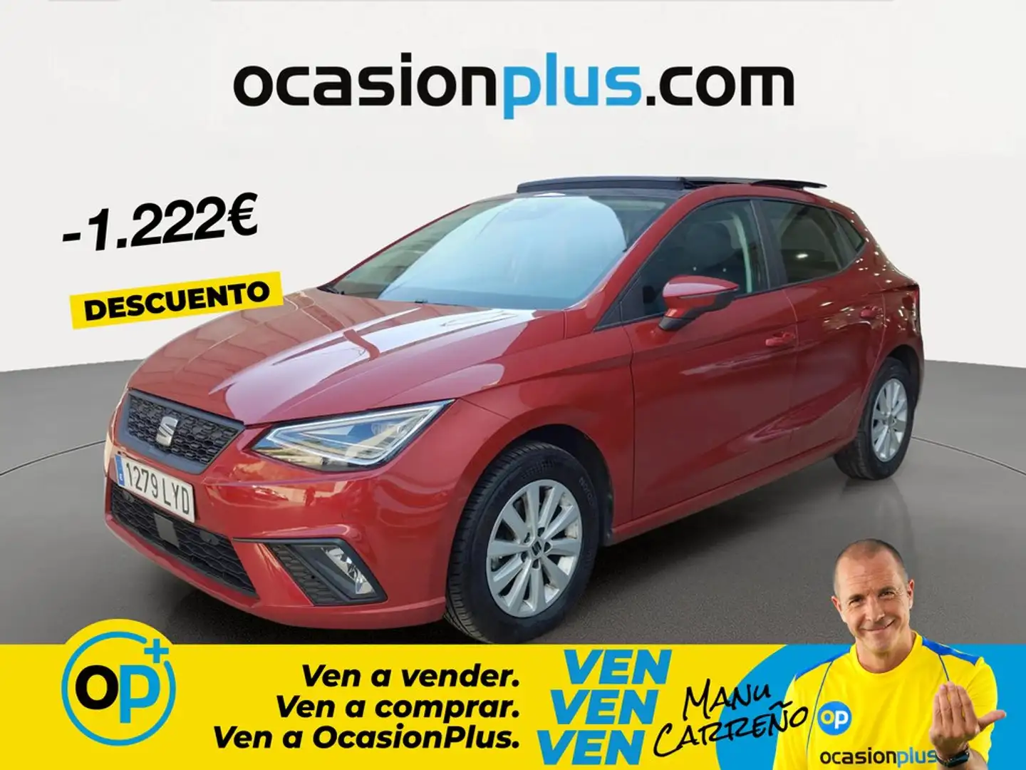 SEAT Ibiza 1.0 TSI S&S Style 110 Rojo - 1