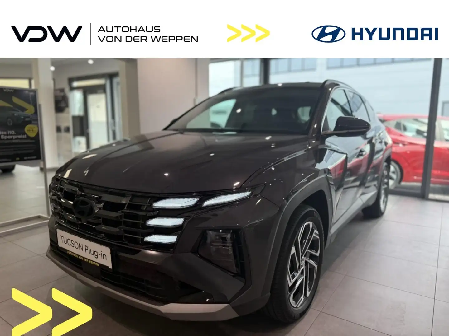 Hyundai TUCSON PRIME (MJ25) PHEV 4WD+ECS+ASSISTENZ-PAKET Klima Gris - 1