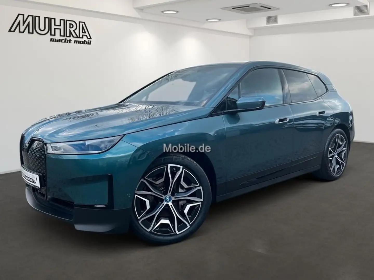 BMW iX xDrive40 Sportpaket 22" AHK DA/LC Prof. AHK Blu/Azzurro - 2