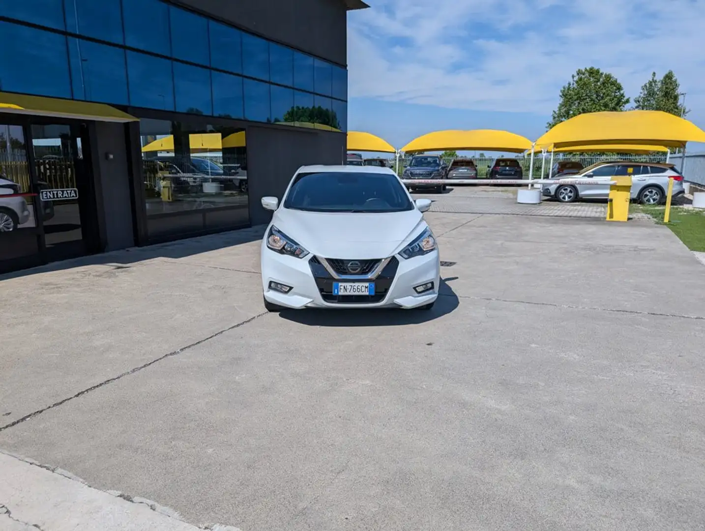 Nissan Micra Micra V 2017 1.5 dci N-Connecta 90cv Blanc - 2