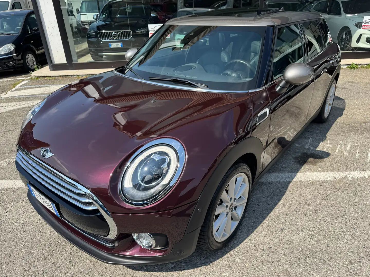 MINI Cooper D Clubman 2.0 Cooper D Hype auto,TETTO,NAVY,LED,17'',PELLE, Piros - 1
