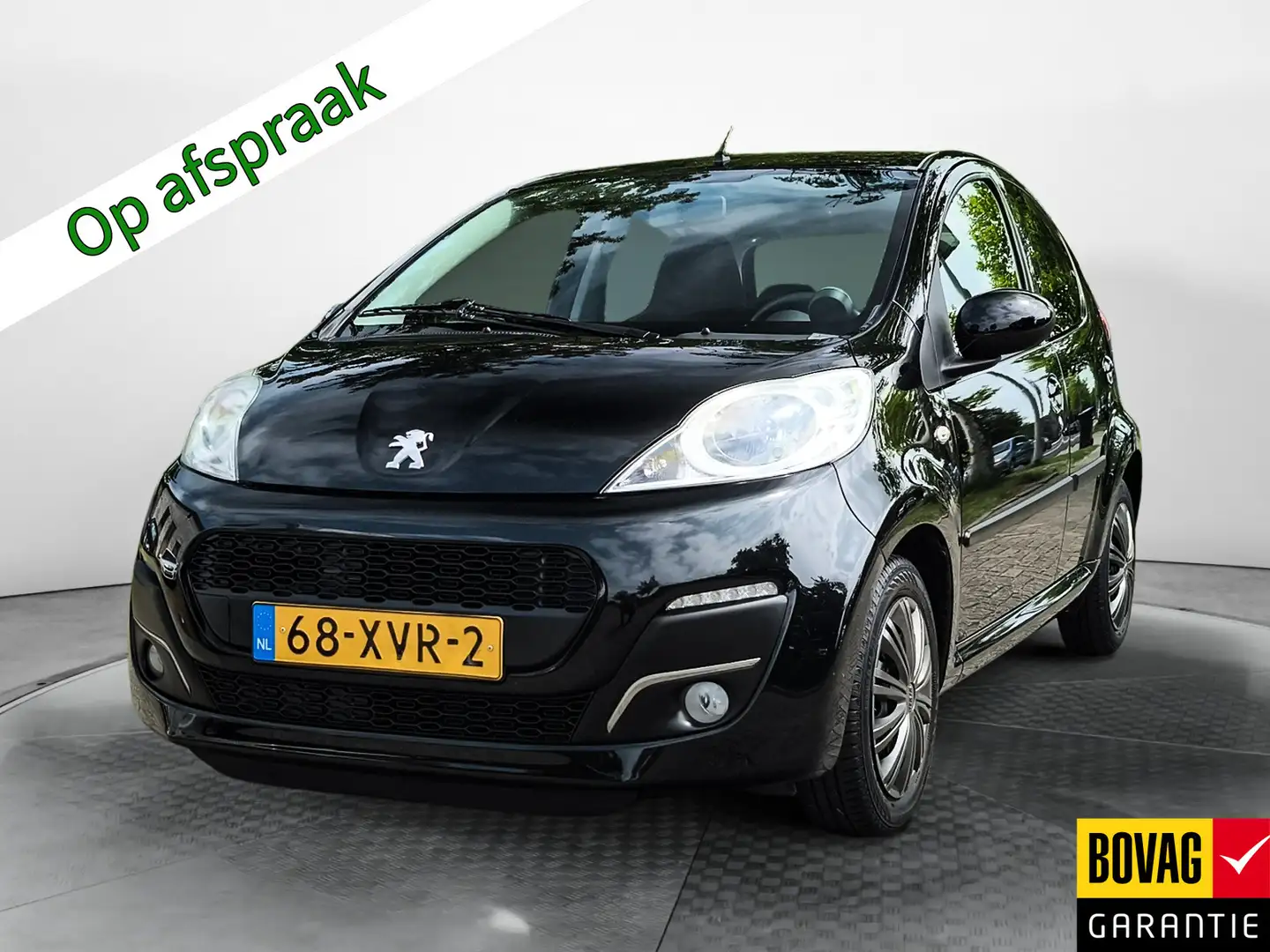 Peugeot 107 1.0 Envy (68 PK) Keurig-Onderh. BOVAG-Garantie. NL Noir - 1