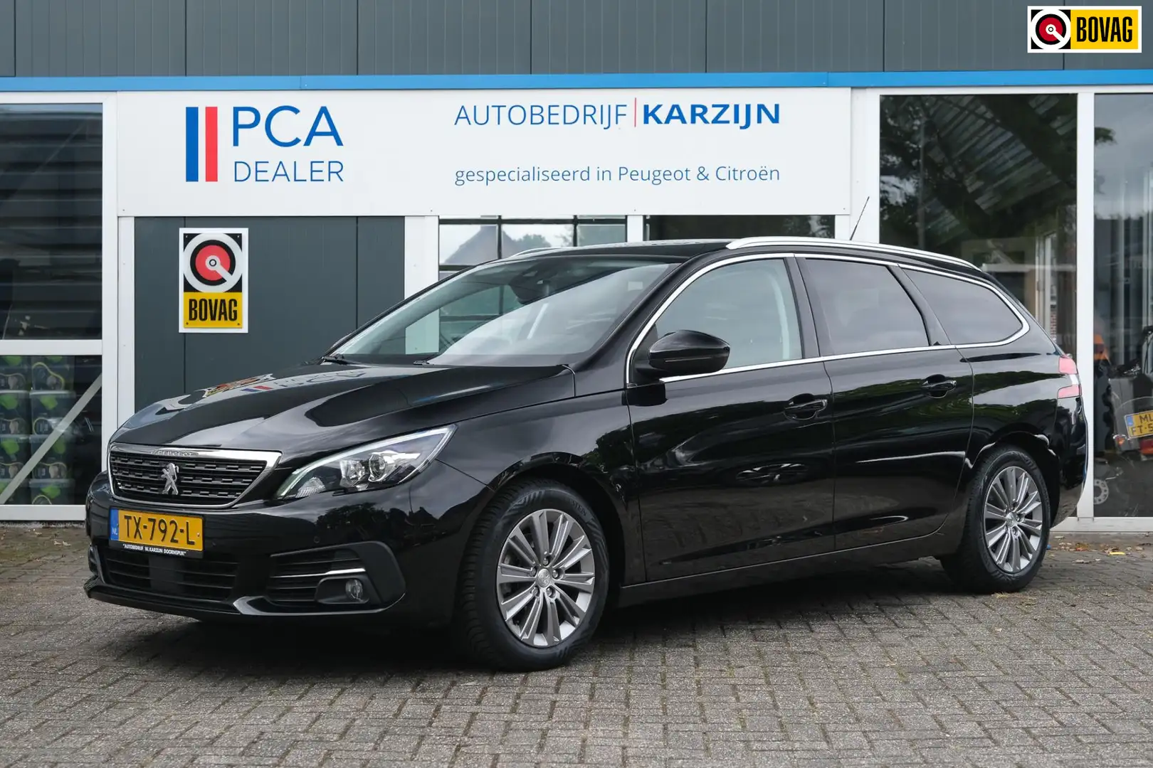 Peugeot 308 SW 1.5 BlueHDi Blue Lease Premium Schwarz - 1