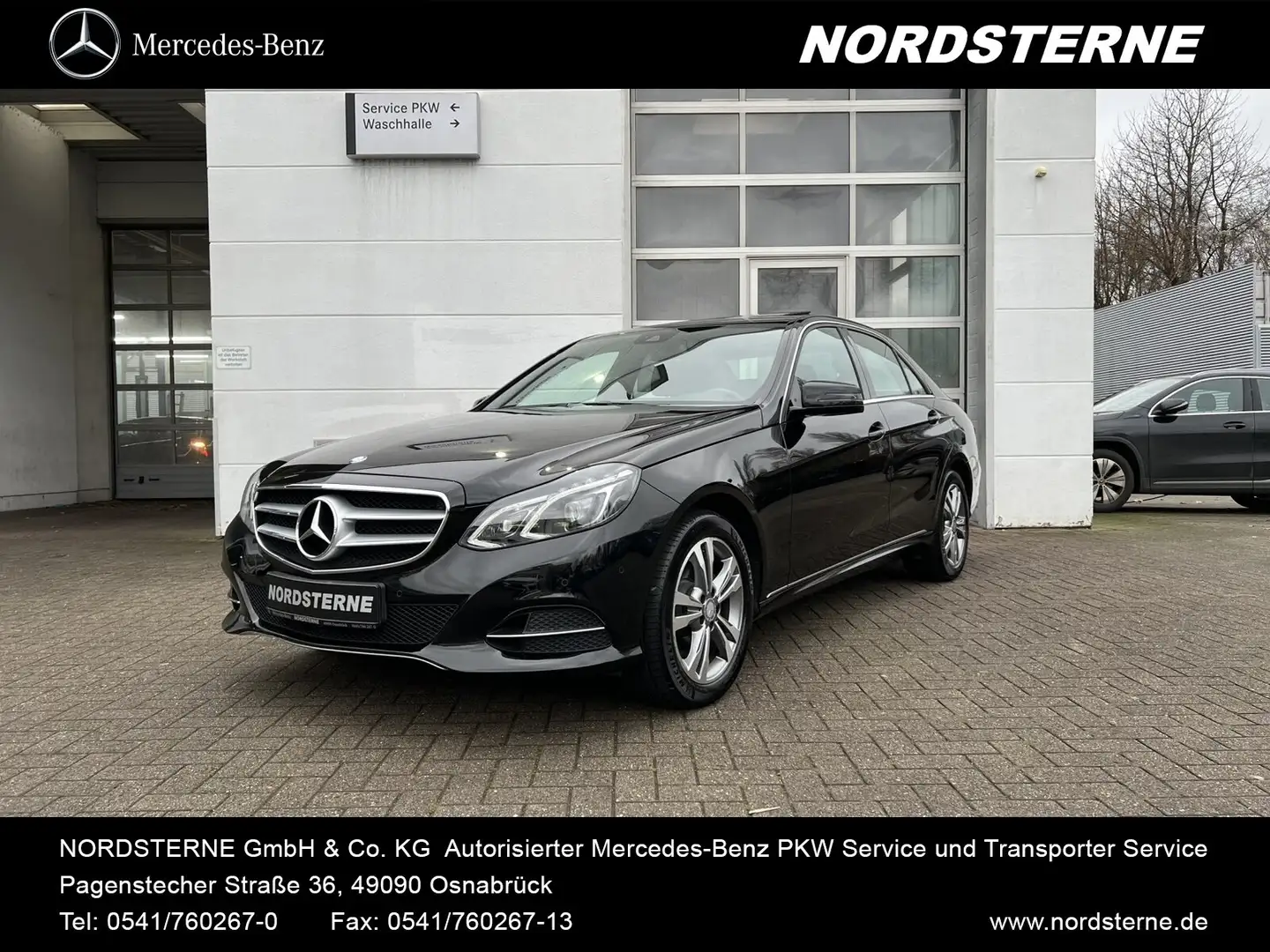 Mercedes-Benz E 250 E 250 Limousine+AVANTGARDE+R.KAM+LED+SCHIEBEDACH Noir - 1
