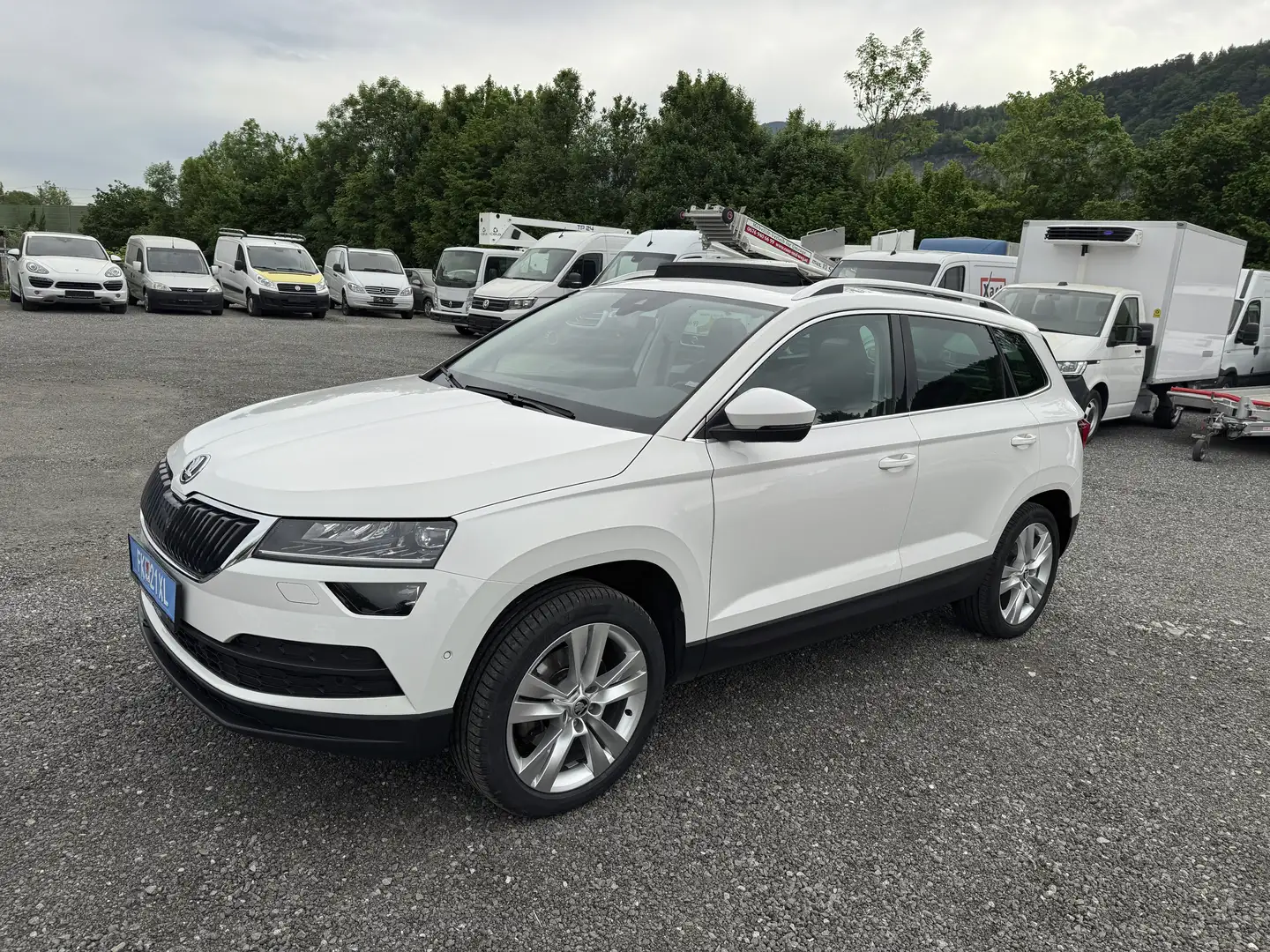 Skoda Karoq Style Weiß - 1