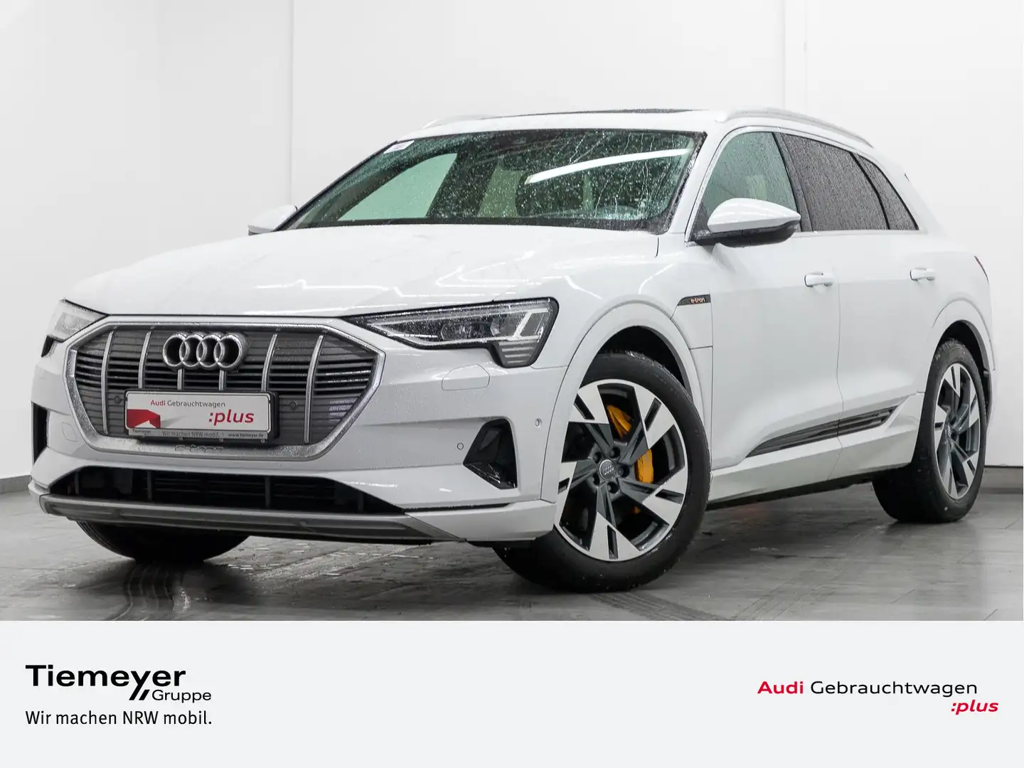 Audi e-tron 50 Q S LINE MATRIX PANO BuO HuD KAMERA Weiß - 1