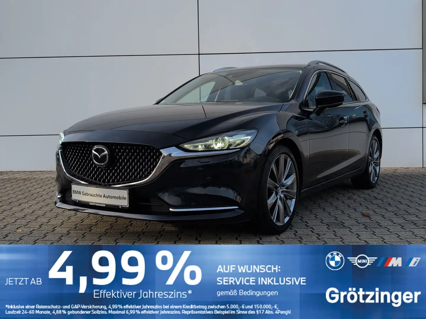 Mazda 6 Kombi SKYACTIV-G Sports-Line HUD+GRA+BOSE Blau - 1