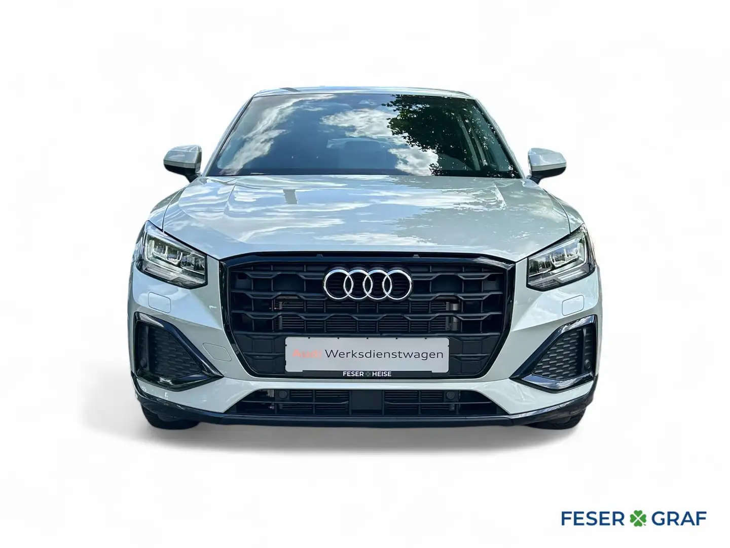 Audi Q2 Advanced 35 TFSI S tronic AZV/Navi+/VC+/GRA/CarPla Silber - 2
