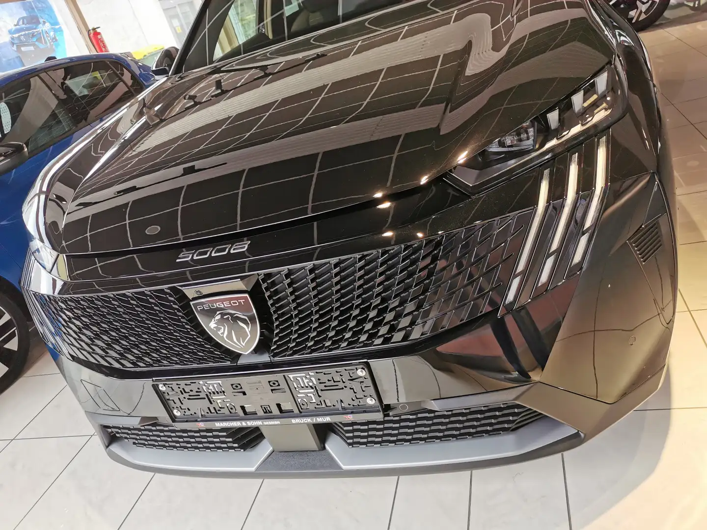 Peugeot 5008 mHEV 145 e-DCS6 GT Aut. Zwart - 2