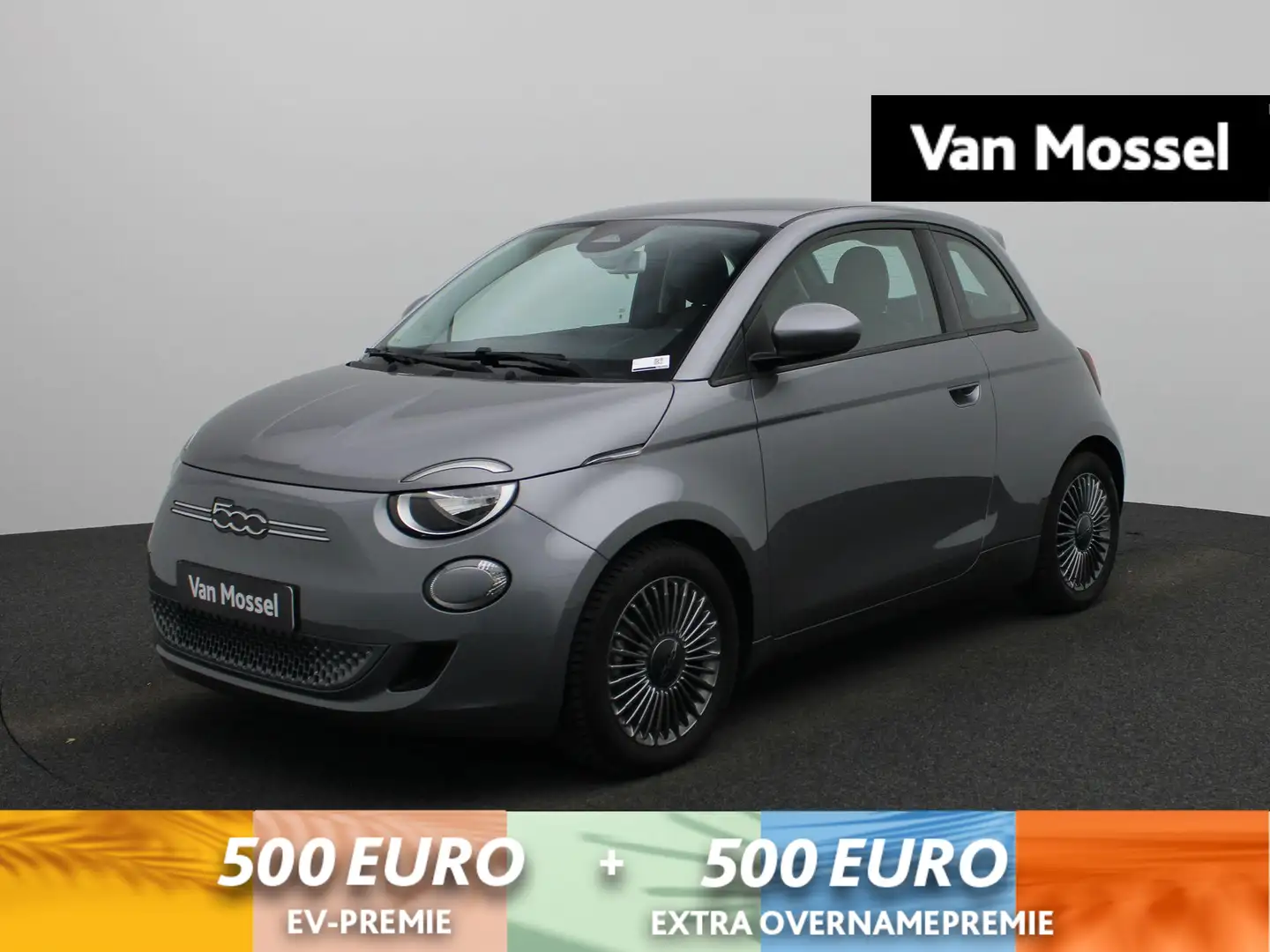 Fiat 500e Icon 42 kWh Gris - 1