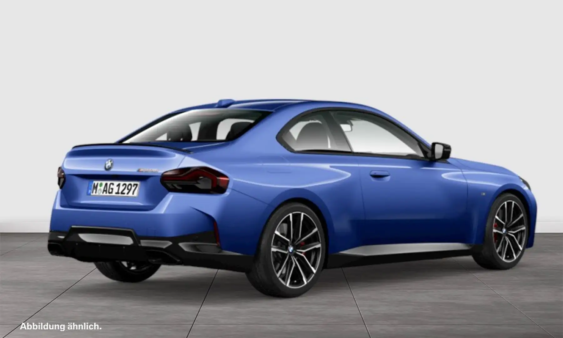 BMW 240 M240i Coupé MSport Pro LCPof HiFi ACC 19" HUD Blau - 2
