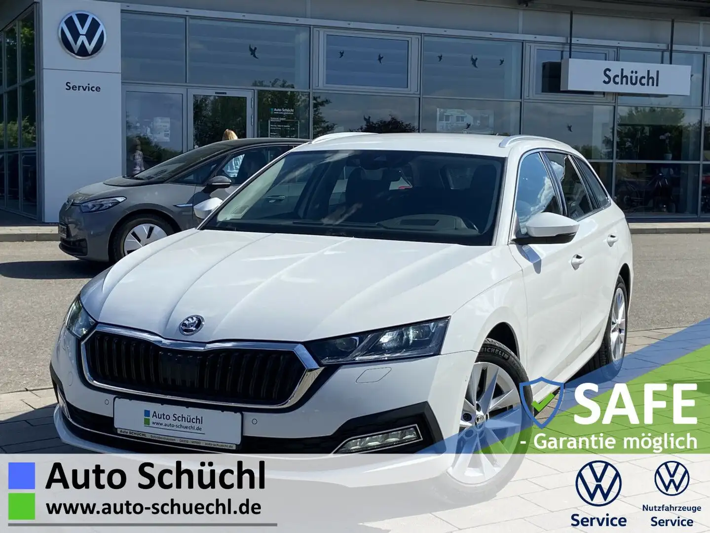 Skoda Octavia Combi 2.0 TDI DSG First Edition AHK+17"+ Weiß - 1