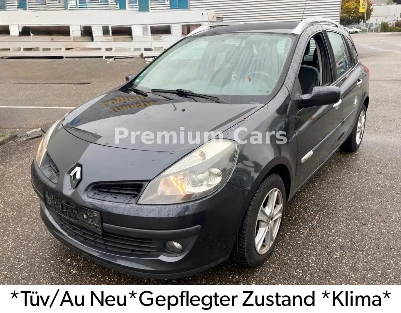 Renault Clio Grandtour 1.2 16V Rip Curl*Tüv Neu*Gepflegt Grijs - 1