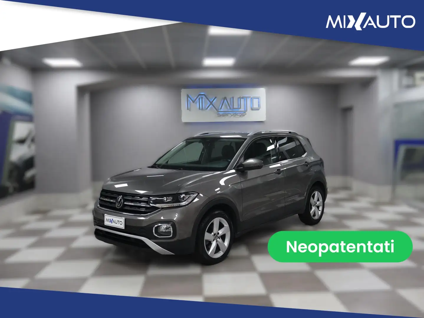 Volkswagen T-Cross 1.0 TSI Advanced 110CV EU6 Gris - 1