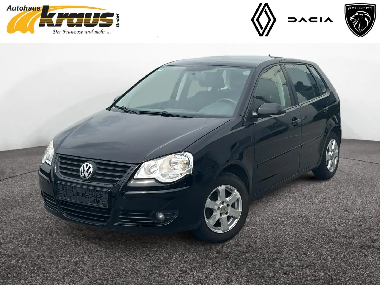 Volkswagen Polo IV 1,4 Comfortline KLIMA Чёрный - 1