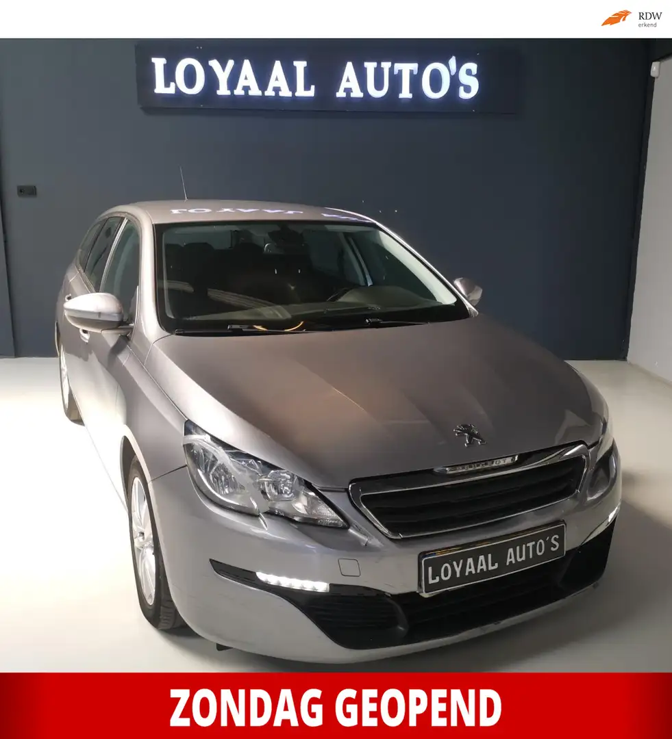Peugeot 308 SW 1.6 BlueHDI Blue Lease Pack | NAVI | AIRCO | CR Grijs - 1