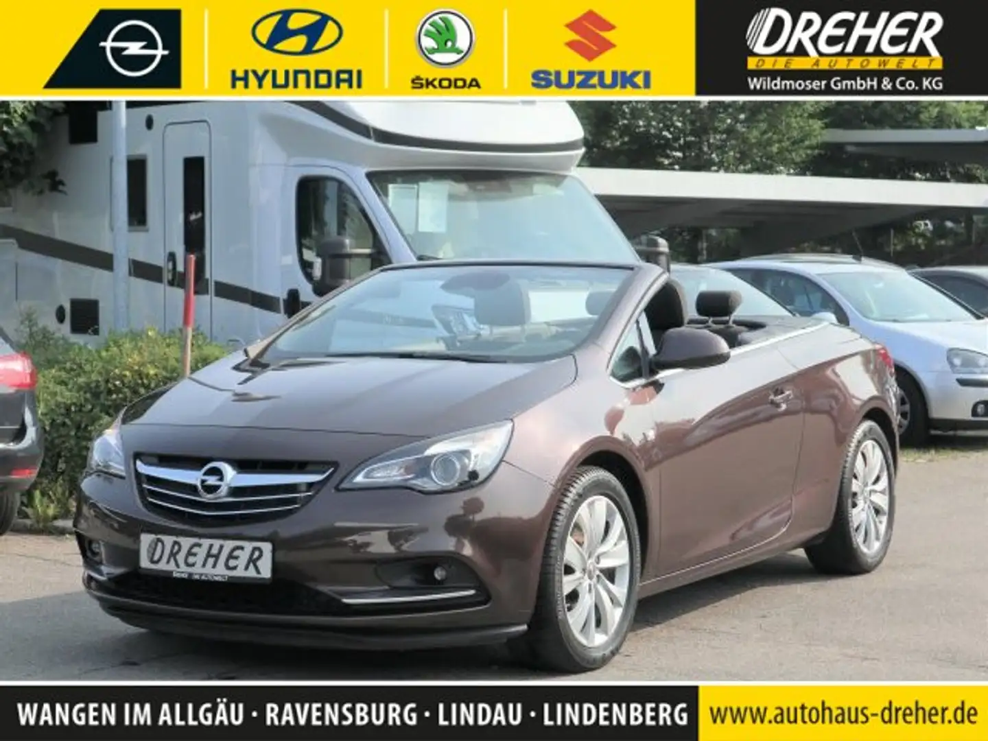 Opel Cascada Cascada 1.4 Turbo Edition Navi/Klima/LM/BC eFH. Braun - 1