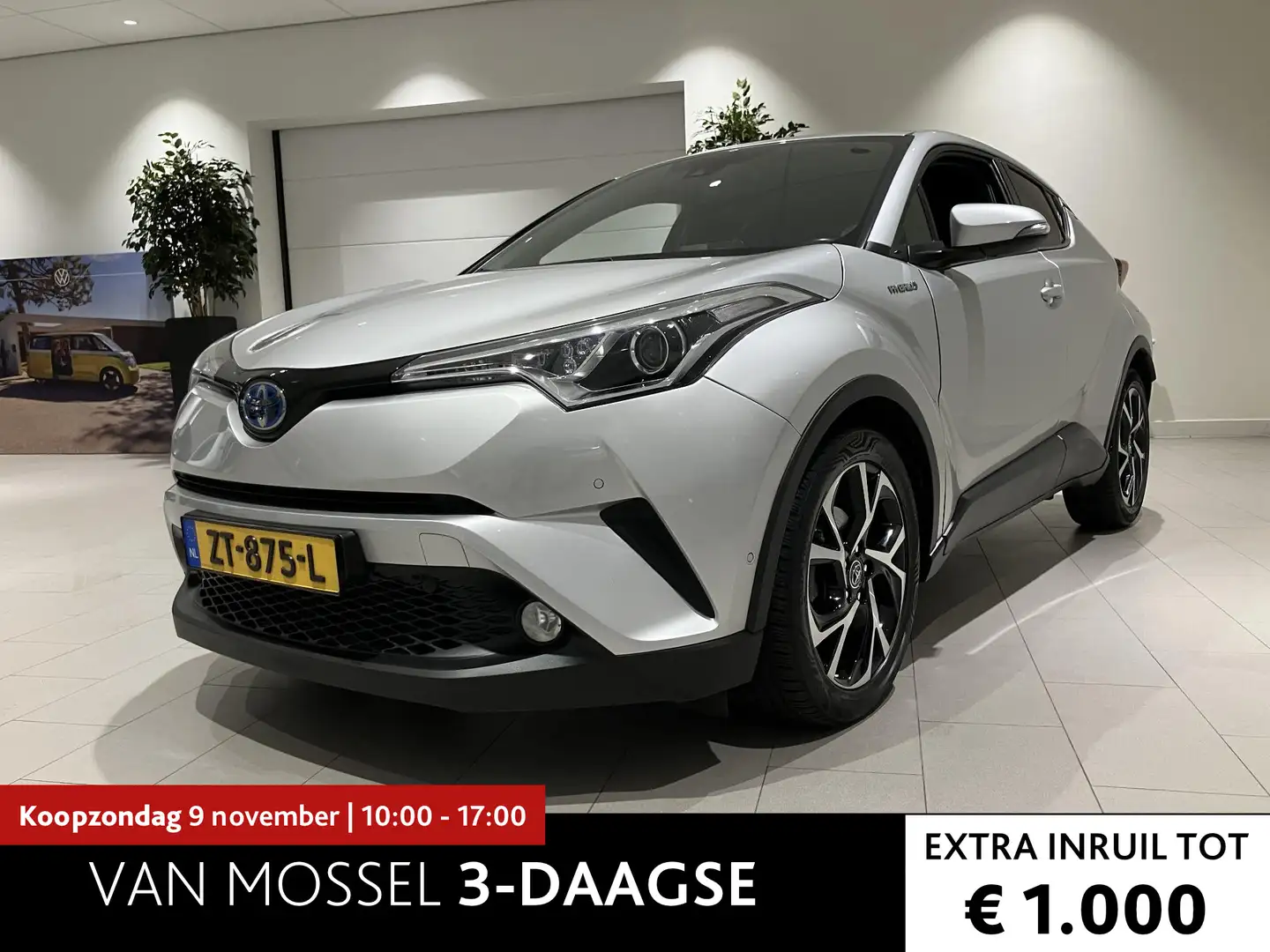 Toyota C-HR 1.8 Hybrid Executive 148 PK | Automaat | Airco | S Grijs - 1