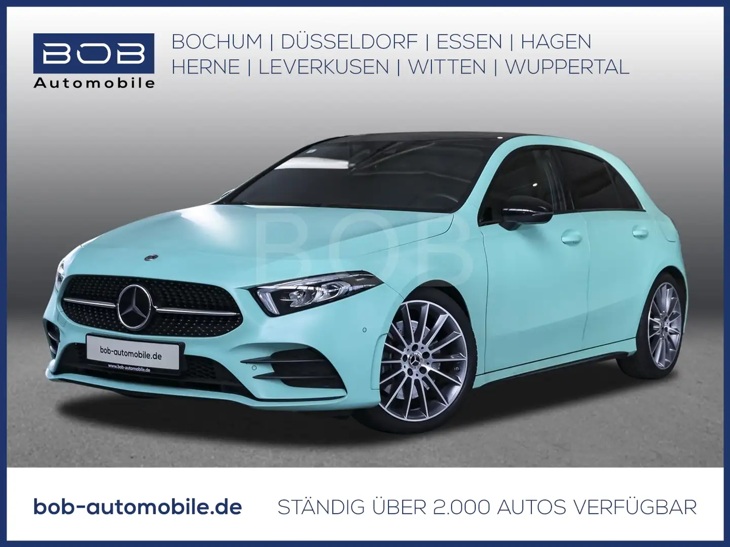 Mercedes-Benz A 250 AMG-Line DKG  NAVI SHZ KAMERA TOTW ALU LED Schwarz - 1