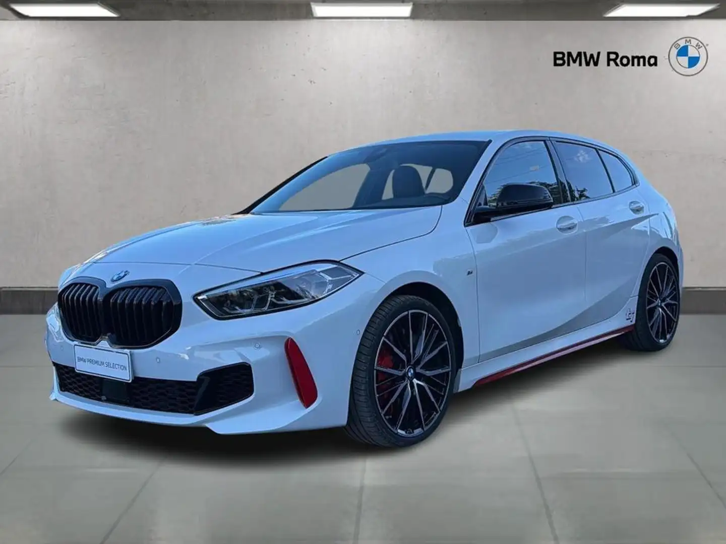 BMW 128 ti auto Weiß - 1