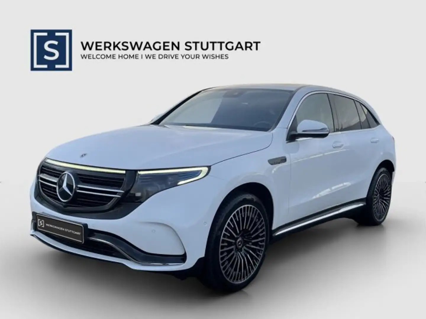 Mercedes-Benz EQC 400 EQC 400 4M AMG 21" SHD Mulit-LED Soundsystem Weiß - 1