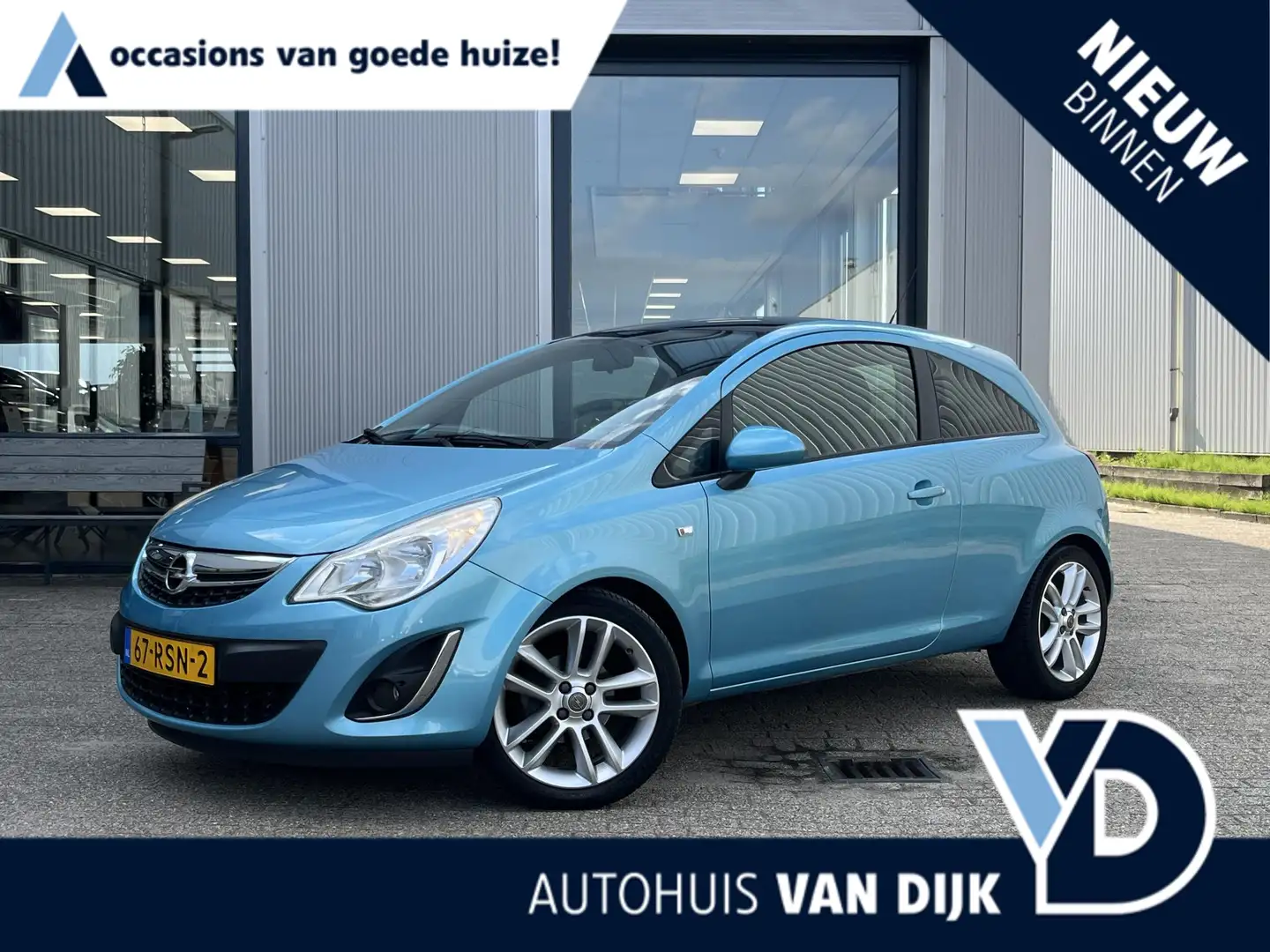 Opel Corsa 1.4-16V Color Edition | NL Auto/2e Eig./Voll.Histo Blauw - 1