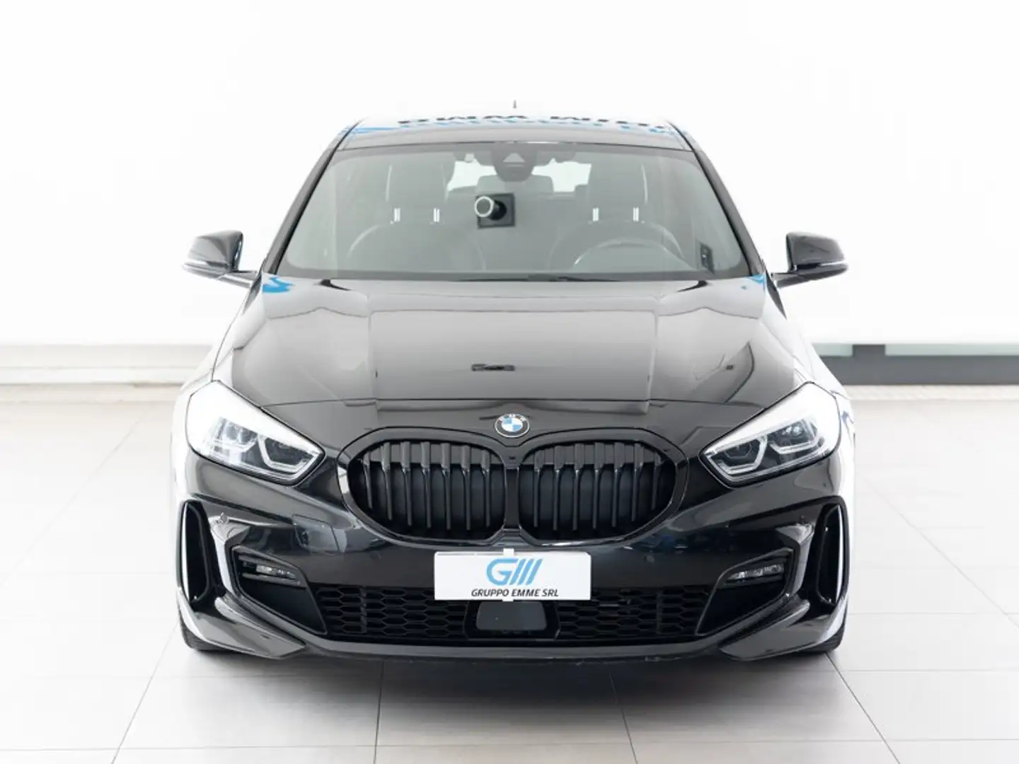 BMW 118 Serie 1 F40 118d Msport auto Zwart - 2